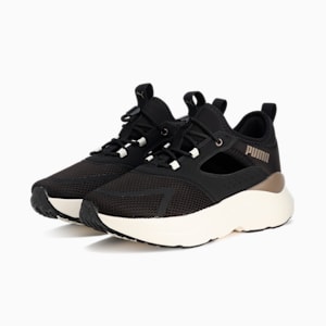ウィメンズ ソフトライド メイブ ミュール スニーカー, PUMA Black-Bronze, extralarge-JPN