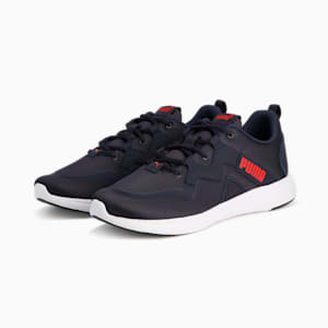 ユニセックス ソフトライド バイタル MU ランニングシューズ, New Navy-For All Time Red, extralarge-JPN