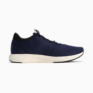 ユニセックス ソフトライド クルーズ 2 スリッポン コード ランニングシューズ, New Navy-PUMA Silver-PUMA Black, extralarge-JPN