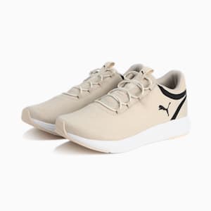 ユニセックス ソフトライド クルーズ 2 スリッポン コード ランニングシューズ, Alpine Snow-PUMA Black-Desert Dust, extralarge-JPN
