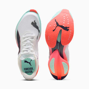 Tenis de running para hombre FAST-R NITRO™ Elite 3, PUMA White-Glowing Red-Mint Melt, extralarge