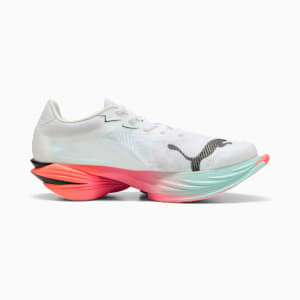 Tenis de running para hombre FAST-R NITRO™ Elite 3, PUMA White-Glowing Red-Mint Melt, extralarge