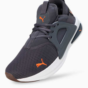 Softride Enzo Evo Running Shoes, Galactic Gray-Rickie Orange-Gum, extralarge-IND