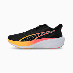 Darter Pro Running Shoes, PUMA Black-Sun Stream, extralarge-IND