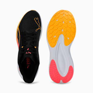 Darter Pro Running Shoes, PUMA Black-Sun Stream, extralarge-IND