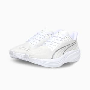 Darter Pro Running Shoes, PUMA White-PUMA Silver, extralarge-IND