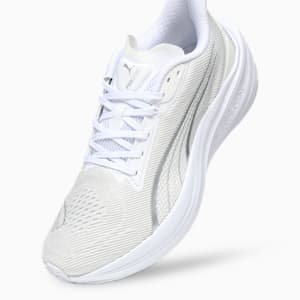 Darter Pro Running Shoes, PUMA White-PUMA Silver, extralarge-IND