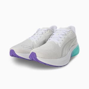 Darter Pro Fade Running Shoes, PUMA White-Electric Peppermint, extralarge-IND