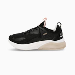Cell Thrill Women's Comfort Running Shoes, PUMA Black-Rose Gold-Mauve Mist, extralarge-IND