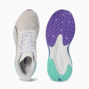 Darter Pro Fade Womens Extreme Lightweight Running Shoes, PUMA White-Electric Peppermint, extralarge-IND