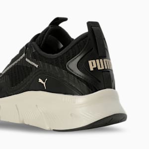 FlexFocus Lite Better Running Shoes, PUMA Black-Desert Dust, extralarge-IND