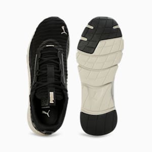 FlexFocus Lite Better Running Shoes, PUMA Black-Desert Dust, extralarge-IND
