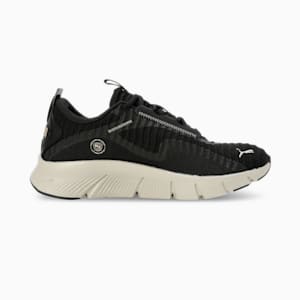 FlexFocus Lite Better Running Shoes, PUMA Black-Desert Dust, extralarge-IND