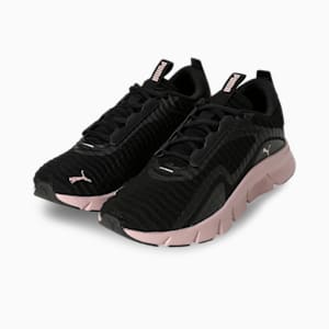 FlexFocus Lite Better Women's Performance Running Shoes, PUMA Black-Mauve Mist, extralarge-IND