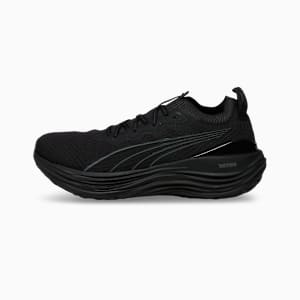 ForeverRun NITRO Men's Engineered Stability Running Shoes, PUMA Black-Shadow Gray, extralarge-IND