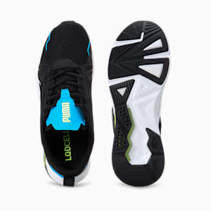 LQDCELL Method Res Men's Training Shoes, Puma Black-Nrgy Blue-Fizzy Yellow, extralarge-IND
