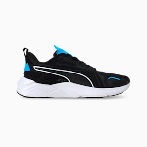LQDCELL Method Res Men's Training Shoes, Puma Black-Nrgy Blue-Fizzy Yellow, extralarge-IND