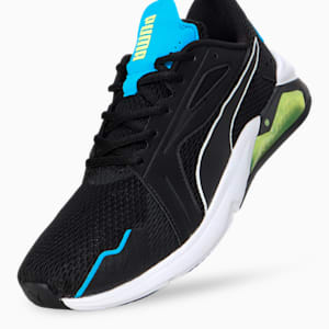 LQDCELL Method Res Men's Training Shoes, Puma Black-Nrgy Blue-Fizzy Yellow, extralarge-IND