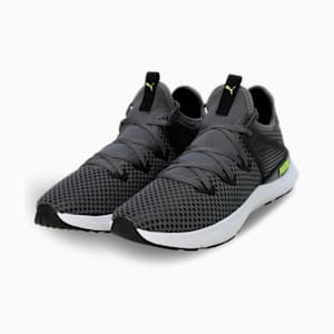 Pure XT Fresh Men's Training Shoes, CASTLEROCK-Puma Black-Lime Squeeze, extralarge-IND