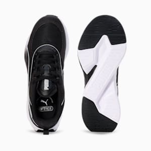Softride Sway Chase Running Shoes, PUMA Black-PUMA White-Flat Dark Gray, extralarge-IND