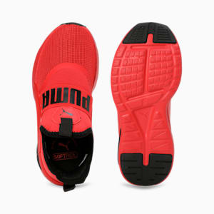 Kids Softride Enzo Evo Slip-On Shoes, For All Time Red-PUMA Black, extralarge-IND
