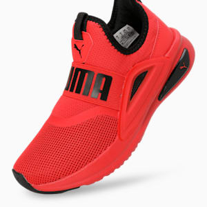 Kids Softride Enzo Evo Slip-On Shoes, For All Time Red-PUMA Black, extralarge-IND