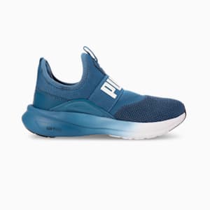 Kids Softride Enzo Evo Slip-On Shoes, Blue Horizon-PUMA White-PUMA Black, extralarge-IND