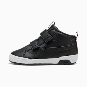 Tenis Multiflex 2 Mid para niños, PUMA Black-PUMA Black, extralarge
