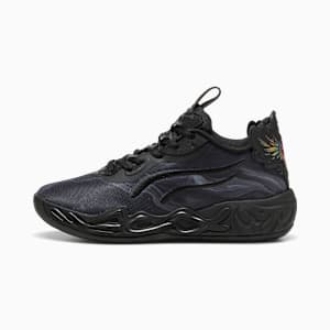 MB.04 Lo Team JR, PUMA Black-Dark Amethyst, extralarge