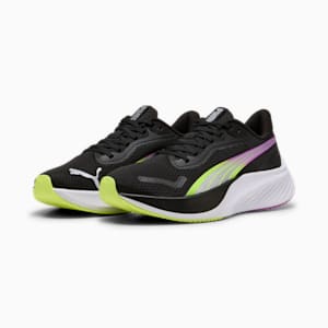 Chaussures de course à pied Pounce Lite Femme, PUMA Black-Pure Magenta, extralarge