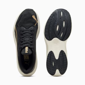Pounce Lite Women's Running Shoes, PUMA Gold-PUMA Black, extralarge