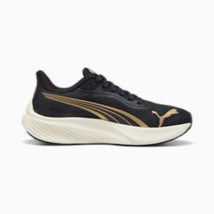 Pounce Lite Women's Running Shoes, PUMA Gold-PUMA Black, extralarge