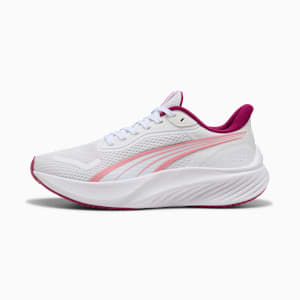 Tenis de running Pounce Lite para mujer, PUMA White-Berry, extralarge