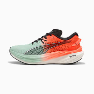 PUMA x HYROX Deviate NITRO™ 3 Running Shoes Women, Mint Melt-Glowing Red, extralarge