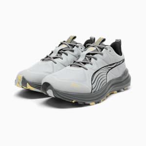 Tenis de running para hombre Reflect Lite Trail Marbled, Cool Light Gray-Cool Dark Gray-Sunny Yellow, extralarge