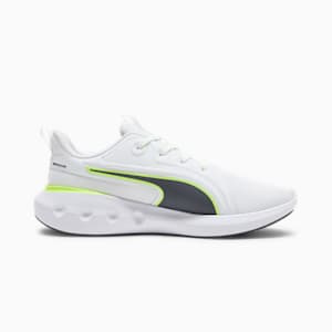 Softride Carson Lace Speck Men's Sneakers, PUMA White-Galactic Gray-Yellow Alert, extralarge