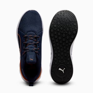 Zapatos para correr en asfalto para hombre Softride Carson Lace Speck, PUMA Navy-Maple Syrup, extralarge