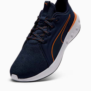 Zapatos para correr en asfalto para hombre Softride Carson Lace Speck, PUMA Navy-Maple Syrup, extralarge