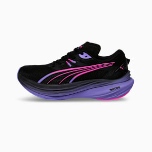 Deviate NITRO™ 3 DIGITOKYO Women's Running Shoes, PUMA Black-Fluro Pink Pes, extralarge-IND