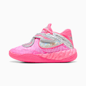 Chaussures de basketball MB.05 World Tour Enfant, Sun Struck-Pure Magenta, extralarge