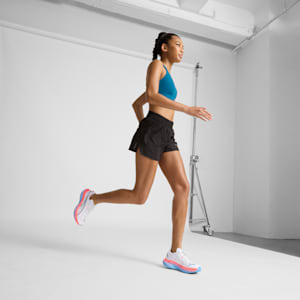 PUMA x ALEX TOUSSAINT Deviate NITRO™ 3 Women's Running Shoes, PUMA White-Team Light Blue-PUMA Silver, extralarge