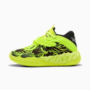 Tenis de basquetbol PUMA x LAMELO BALL MB.05 Voltage para niños pequeños, Yellow Alert-PUMA Black, extralarge