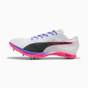 Mid Distance NITRO™ Elite 3 Unisex, PUMA White-PUMA Black-Fluro Pink Pes, extralarge