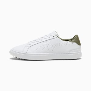 PUMA x AC Milan Golf Shoes Unisex, PUMA White-PUMA White, extralarge-GBR