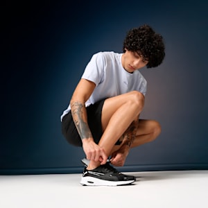 FUEGO Profoam Men’s Responsive Cushioned Running Shoes, Puma Black-Puma White, extralarge-IND