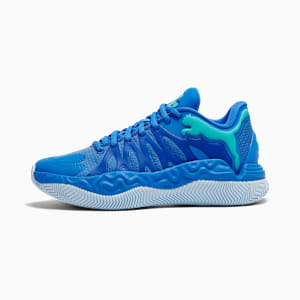 Tenis de basquetbol HALI 1 para niños grandes, Blissful Blue-Royal Sapphire, large