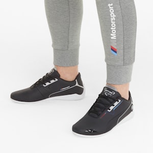 BMW M Motorsport Drift Cat 8 Unisex Motorsport Shoes, Puma Black-Puma Black, extralarge-IND