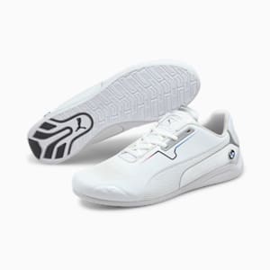 BMW M Motorsport Drift Cat 8 Unisex Sneakers, Puma White-Puma White, extralarge-IND