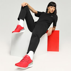 SF Drift Cat 8 Youth Shoes, Rosso Corsa-Puma Black