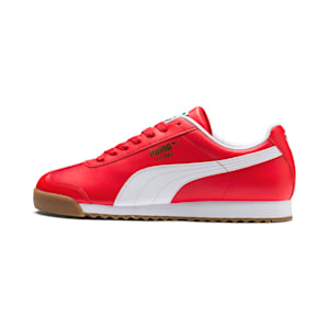 Roma Basic Men's Sneakers, High Risk Red-Puma White, extralarge-IND